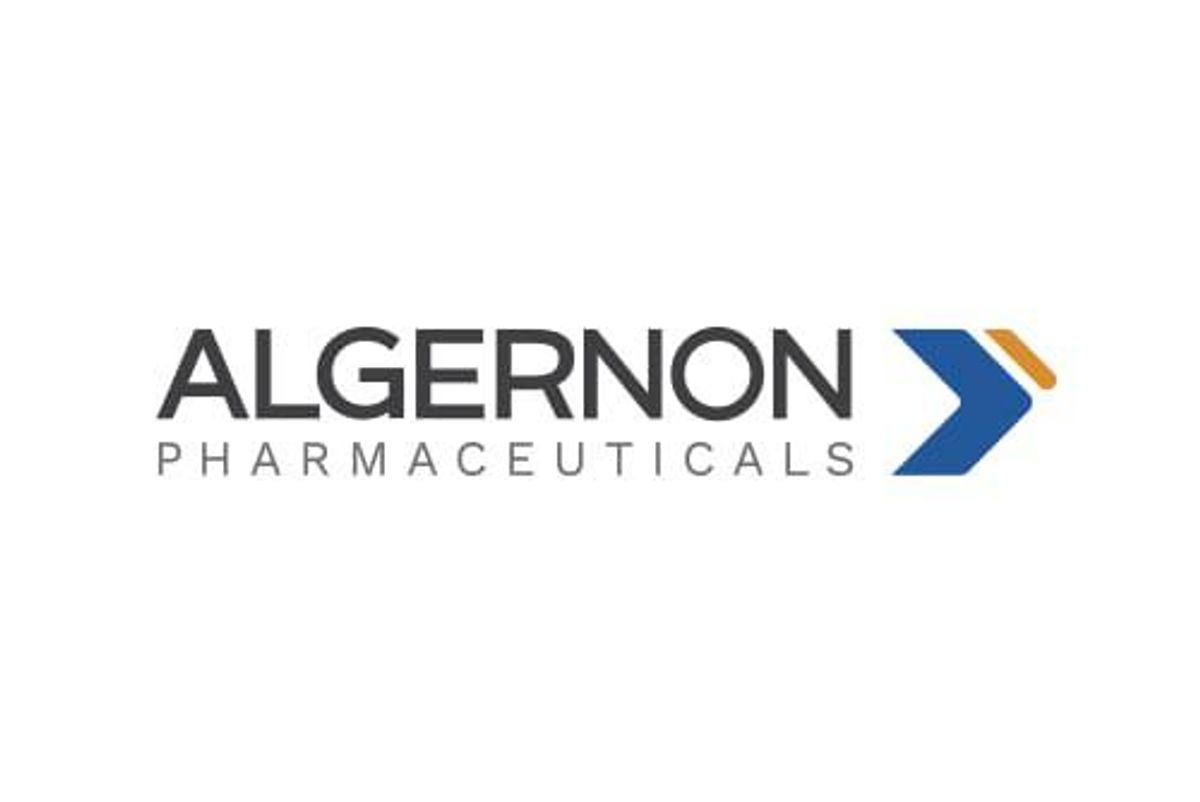 Algernon Pharmaceuticals Provides Year End Summary of Key Activities