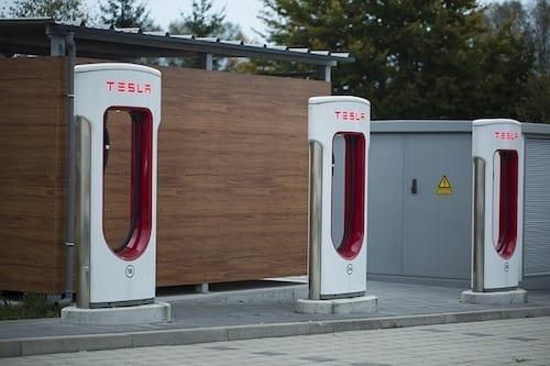 tesla charging stations